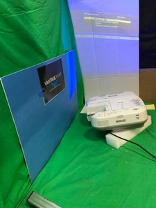 Epson Brightlink 595Wi Ultra-Short-Throw Projector VARIOUS LAMP Hrs - No  AC - Picture 1 of 18