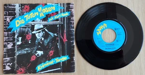 Die Toten Hosen mit Kurt Raab Kriminal Tango 7` Single Vinyl Totenkopf 20 0358 7 - Bild 1 von 2