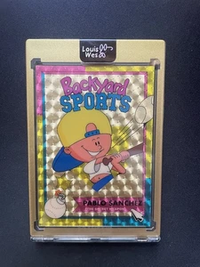 Pablo Sanchez Backyard Baseball X Louis Wes 90s Gold Vinly - Bubble Gum - Bild 1 von 3