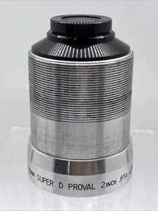 16mm SUPER D PROVAL * 2 Zoll f/1.4 OBJEKTIV * PROJEKTOROBJEKTIV * BELL & HOWELL - Bild 1 von 7