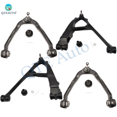 Set 4 Front Upper-Lower Control Arm Ball Joint For 2002-2006 Cadillac Escalade - Image 1 of 4