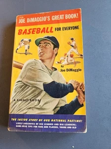 Joe DiMaggio's Great Book, "Baseball For Everyone" 719 First Printing 1949 - Picture 1 of 7