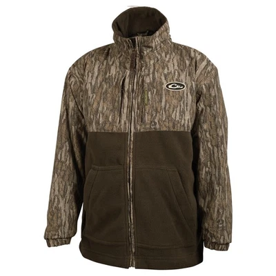 DRAKE Waterfowl MST Youth Eqwader Fleece-Lined Full Zip Jacket, Sizes & Colors - Image 1 of 4