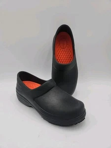 Crocs On The Clock Clog Slip Resistant Shoes Size Mens 6 Womens 8 Work - Picture 1 of 7