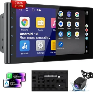 Autoradio Doppio Din con Touchscreen HD 7" | CarPlay e Android Auto |...  - Foto 1 di 7