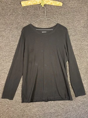 Gap Maternity Black  Shirt Size Large - Image 1 of 4