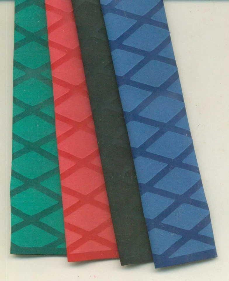 X-TEXTURED HEAT SHRINK 1 3/8" RIUBBER TUBING  FISHING ROD GRIPS TOOLS FREE SHIPP - Image 1 of 1