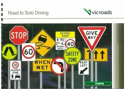VIC ROADS Road To Solo Driving Car Learner Book Latest Edition 2023 April  - image 1 of 3