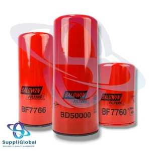 Kit de filtro de mantenimiento BD50000 BF7766 BF7760 para motores ISX Cummins (antes de 2010) - Imagen 1 de 5