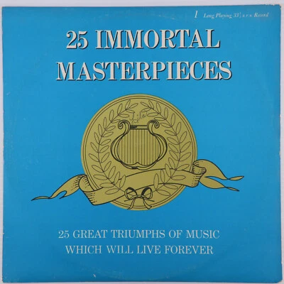 25 Immortal Masterpieces - Classica shorts Vinyl LP Pickwick – STBMN - Image 1 of 4