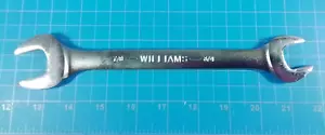 Williams 1731A Doppel-Schraubenschlüssel mit offenem Ende 3/4 Zoll - 7/8 Zoll - Bild 1 von 4