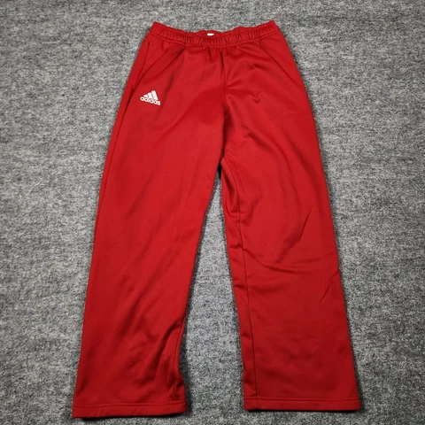 TEXAS TECH RED RAIDERS Sweatpants Men's M Red Adidas Activewear Polyester Cover