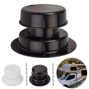 2Pcs RV White Plumbing Roof Vent Cap Removable Camper Trailer motorhome Trusty - Picture 1 of 13