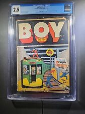 1946 BOY COMICS - Charles Biro & Dick Briefer - Lev Gleason - CGC 2.5