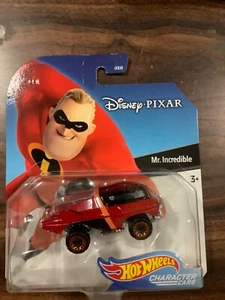 Disney Hot Wheels Mr. Incredible Character Car Series 6 1:64 Scale - Picture 1 of 1