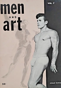 MEN AND ART Vol. 7 1957 Magazine Gay Male Beefcake VINTAGE by STUDIO PUBLISHERS - Picture 1 of 9