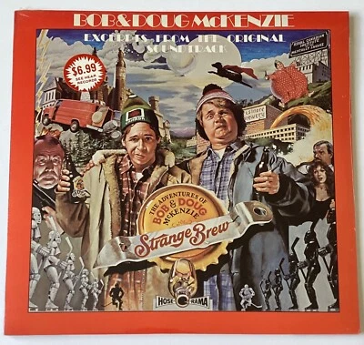 STRANGE BREW~Bob & Doug McKenzie *SEALED* Orig 1983 RARE SCTV Soundtrack LP NEW - Image 1 of 4