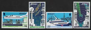 1988 Jersey Sg 443/446 Europa. Transport and Communications MNH - Picture 1 of 2