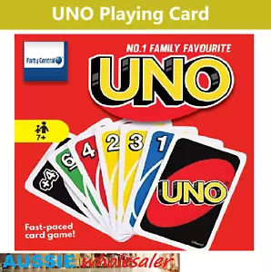 AU UNO!™ PLAYING CARDS Classic Game - Easy to Pick Up, Impossible to Put Down! - Picture 1 of 4
