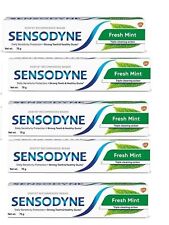Sensodyne Toothpaste Fresh Mint daily sensitivity protection (5X75G) FREE SHIP