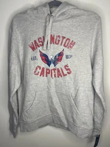 Washington Capitals Heritage Pullover Hoodie NWT $65 MSRP Med Very Nice Hoodie - Picture 1 of 4