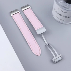 For Samsung Watch 6 5 4 5Pro 6Classic 43 47mm Leather Band Magnetic Buckle Strap - Picture 1 of 36