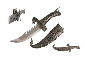15" Angry Dragon Fantasy Knife w/ Scabbard - Picture 1 of 1
