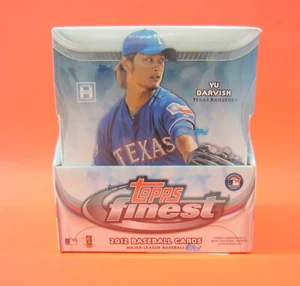 2012 Topps Finest Baseball Factory Sealed Hobby Box  AUTO or RELIC CARD PER BOX - Picture 1 of 4