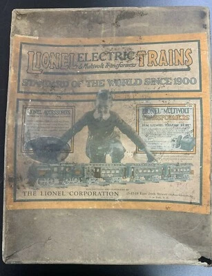 Lionel 98 O-Gauge Mojave Passenger Set - Box Top Only - Prewar - Image 1 of 4