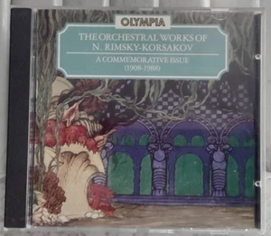 Rimsky-Korsakov - Orchestral Works Svetlanov Olympia UK 1988 CD No IFPI NM - Imagen 1 de 3