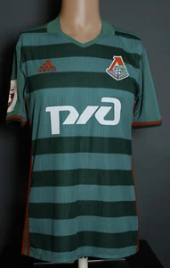 Igor Denisov Lokomotiv Moscow RPL Match Worn Jersey Soccer football UEFA Russia - Picture 1 of 7