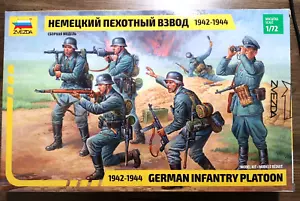 ZVEZDA MINIATURES 1/72 - 8078 World War II German Infantry Platoon - new box - Imagen 1 de 1