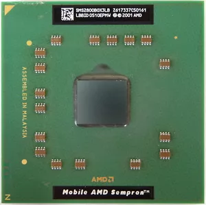 AMD Mobile Sempron 2800+ Processor 1600 MHz 256 KB SMS2800BOX3LB Socket 754 CPU - Picture 1 of 3