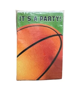 Basketball Fan Sports Championship All Star Sports Theme Party Invitations x 8 - Picture 1 of 2