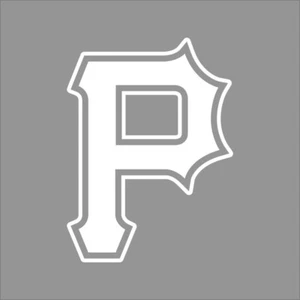 Pittsburgh Piratas #2 MLB Equipo Logo 1 Color Vinilo Calcomanía Adhesivo Ventana Coche Pared - Imagen 1 de 7