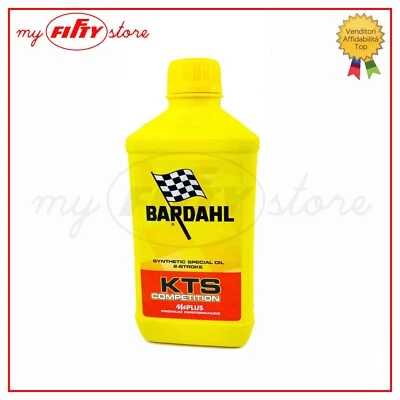 1 LT BARDHAL OLIO miscela KTS COMPETITION + ottani MIX Moto Scooter 2T BD04