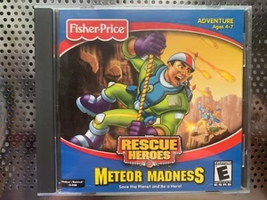 Fisher-Price Rescue Heroes Meteor Madness Educational PC Game Fun Inspire CD - Picture 1 of 4