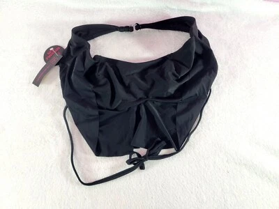 No Boundaries Rich Black Bikini Top Removable Straps & Cup Size L (11-13) - Image 1 of 4
