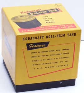 Kodak Kodacraft Developing Tank 620-120 & 127 Roll Film - New in Box NIB / NOS - Picture 1 of 4