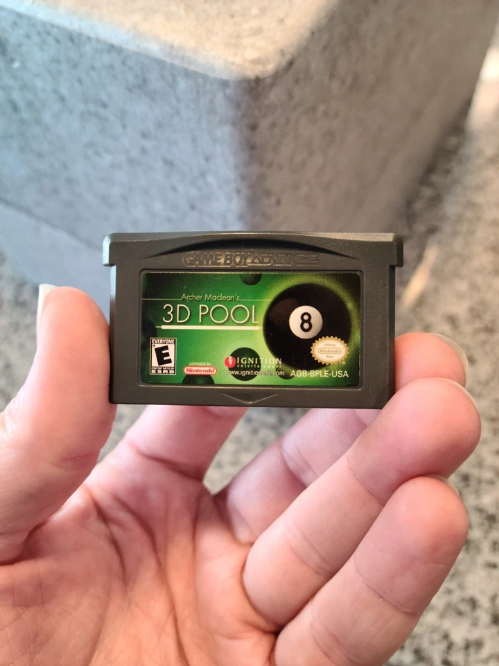 Archer MacLean's 3D Pool (Nintendo Game Boy Advance, 2004) - Image 1 of 1
