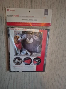 Cut sew create with Stacy Hsu for moda Doggy bed, toy and scarf. - Picture 1 of 3