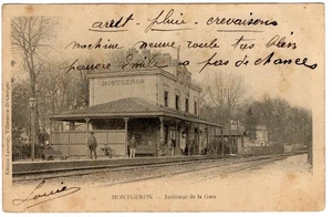 CPA 91 MONTGERON - INTÉRIEUR DE LA GARE - Bild 1 von 2