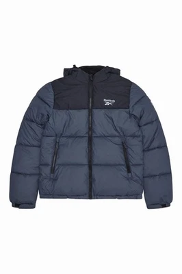 Reebok Mens Puffer Jacket Padded Jacket Charcoal Grey - Image 1 of 4