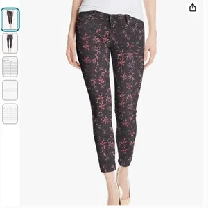 ⭐️Jean Capri Lolita tiro medio ajustado chic glamour elegante arte artístico moderno de moda de cadera - Imagen 1 de 6