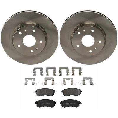 KIT-072924-4566 TRW Juego de 2 ruedas discos de freno y kits de pastillas delanteras para Suzuki SX4 Foto 1 de 4