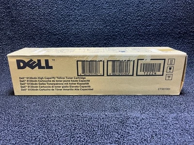 Cartucho de tóner amarillo de alto rendimiento original Dell T222N Foto 1 de 4