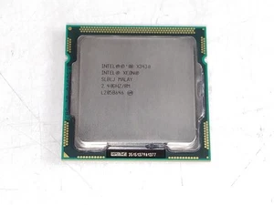 Lot of 2 Intel Xeon X3430 2.4 GHz 2.5 GT/s LGA 1156 Desktop CPU Processor SLBLJ - Picture 1 of 6