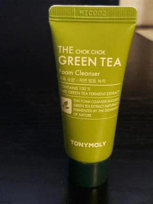 Tonymoly The Chok Chok зеленый чай водянистый крем для путешествий 0,67 унц - Изображение 1 из 3