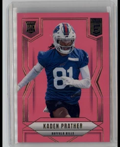 2025 Panini Donruss Elite - Rookies Kaden Prather #122 Pink Ink (RC) - Picture 1 of 2
