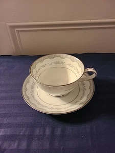 Vintage Noritake 6243 Margaret Tea Cup and Saucer - Picture 1 of 8